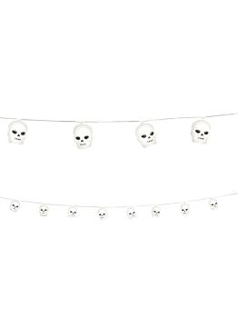 Guirnalda con Luz Led 220 cms 12 calaveras