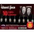 Guirnalda de luces Ghost Face Scream con licencia oficial – 10 luces