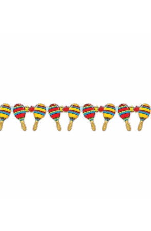 Guirnalda Maracas Mexicanas 3m