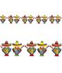 Guirnalda Mariachis Mexicanas 3 m .