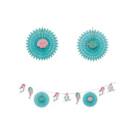 Guirnalda Sirenas 16 Pcs. 250 Cms.