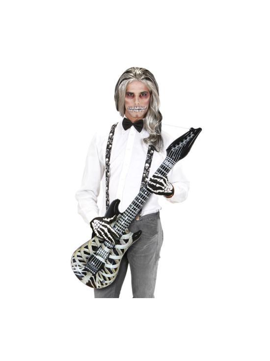 Guitarra Hinchable Esqueleto de 105 cms