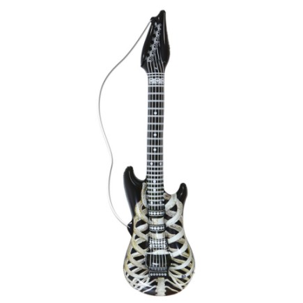 Guitarra Hinchable Esqueleto de 105 cms
