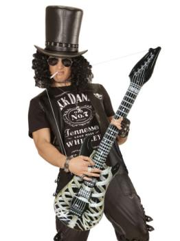Guitarra Hinchable Esqueleto de 105 cms