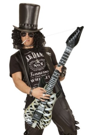 Guitarra Hinchable Esqueleto de 105 cms