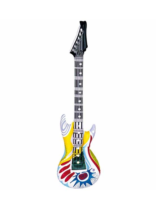 Guitarra Hinchable Funky de Animal .