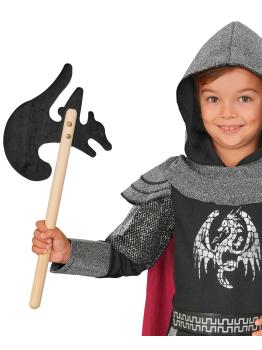 Hacha de Batalla de Madera para Guerreros y Vikingos