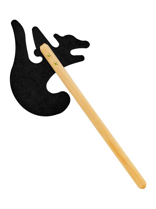 Hacha de Batalla de Madera para Guerreros y Vikingos