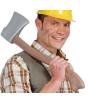 Hacha leñador para disfraces 60 cms
