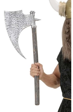 Hacha para disfraces de vikingos de 73 cms