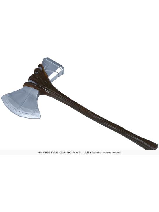 Hacha Vikinga de 61 cm - Accesorio de Fantasía para Disfraces Épicos