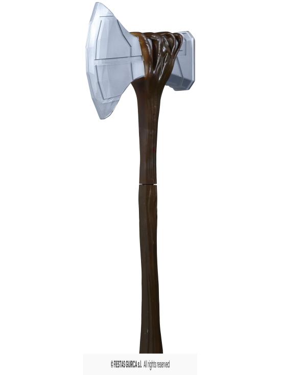 Hacha Vikinga de 61 cm - Accesorio de Fantasía para Disfraces Épicos