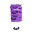 HALLOWEEN FAROLILLO TUBULAR MORADO MURCIELAGOS 16 CMS