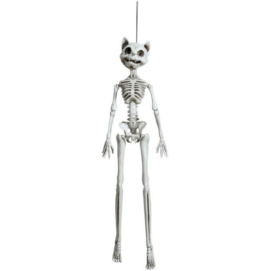 Halloween Gato Esqueleto 37cm