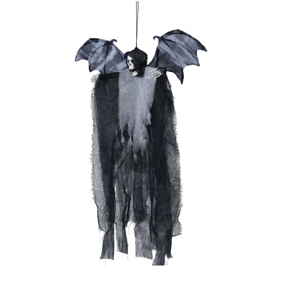 Halloween Muñeca Esqueleto Con Alas 60cm