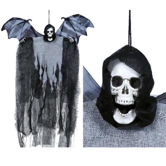 Halloween Muñeca Esqueleto Con Alas 60cm