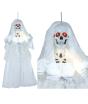 Halloween Muñeca Esqueleto Novia Con Luz Y Sonido 90cm