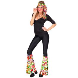 Hippie Set 60s / 70s, diadema y guanteletes, hippie, reggae, flower power