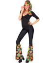 Hippie Set 60s / 70s, Flower diadema y guanteletes, hippie, reggae, flower power