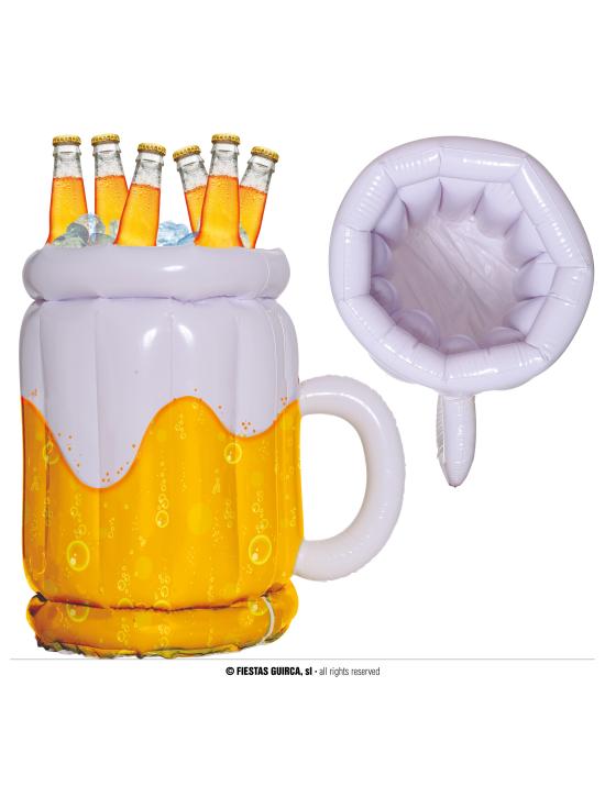 Jarra de Cerveza Hinchable Nevera de 45 x 30 cms