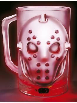 Jarras 700 ml con Luz Led para Halloween Jason
