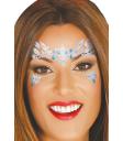 Joyas Faciales adhesivas Azules y Blancas