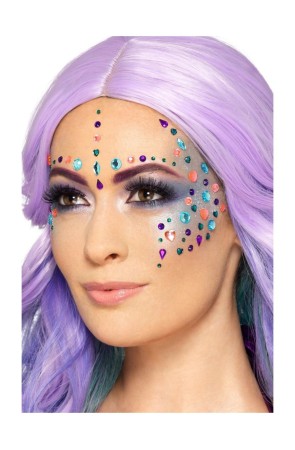 Joyas Faciales, Colores Surtidos, Pack de 100