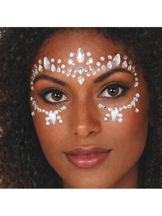 Joyas Faciales, Colores Surtidos, Pack de 100