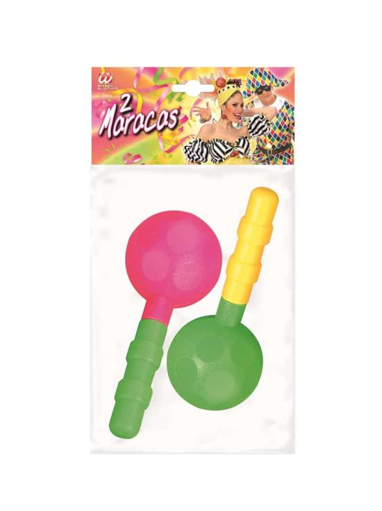 Set de 2 Maracas surtidas en colores