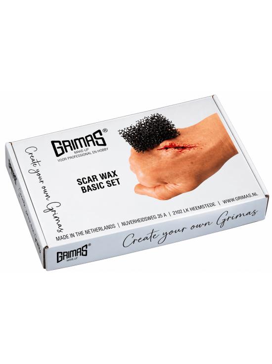 Kit Cera Scar Wax Grimas para Heridas y Efectos Especiales