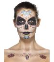 Kit de calcomanías para la cara del Día de Muertos