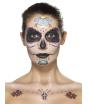 Kit de calcomanías para la cara del Día de Muertos