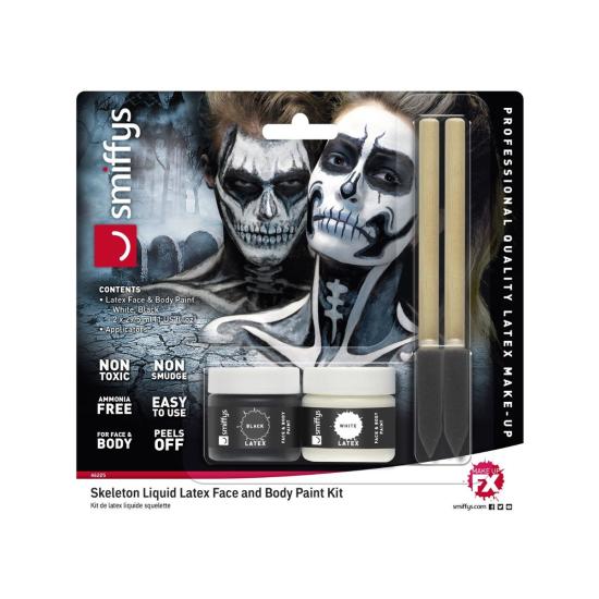 Kit de esqueleto con látex líquido