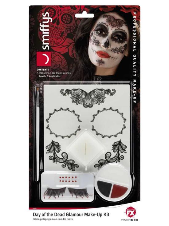 Kit de Maquillaje Glamour del Día de Muertos