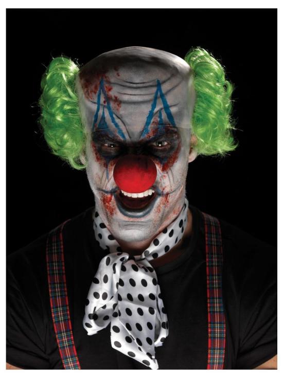 Kit de maquillaje de payaso siniestro Aqua