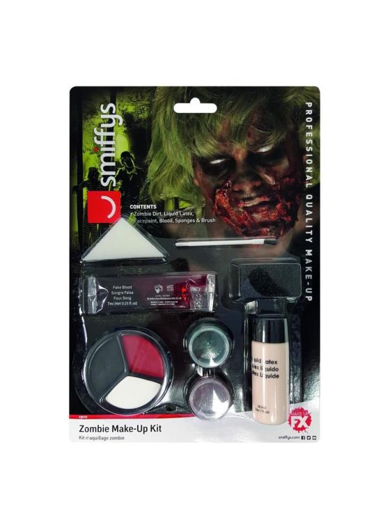 Kit de maquillaje de zombi Aqua