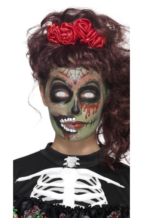 Kit de maquillaje para zombis del día de muertos