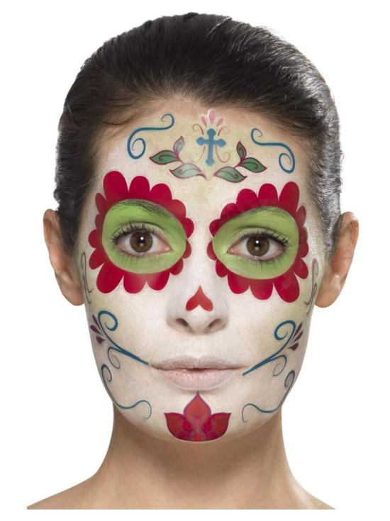 Kit de pegatinas de novia del día de muertos, Aqua