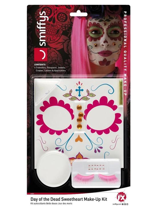 Kit de pegatinas de novia del día de muertos, Aqua