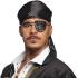 Set Maestro pirata (pañuelo y parche en el ojo)