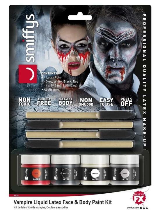 Kit de vampiro con látex líquido