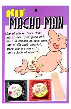 KIT MACHO MAN[DESPEDIDAS DE SOLTERO/A]