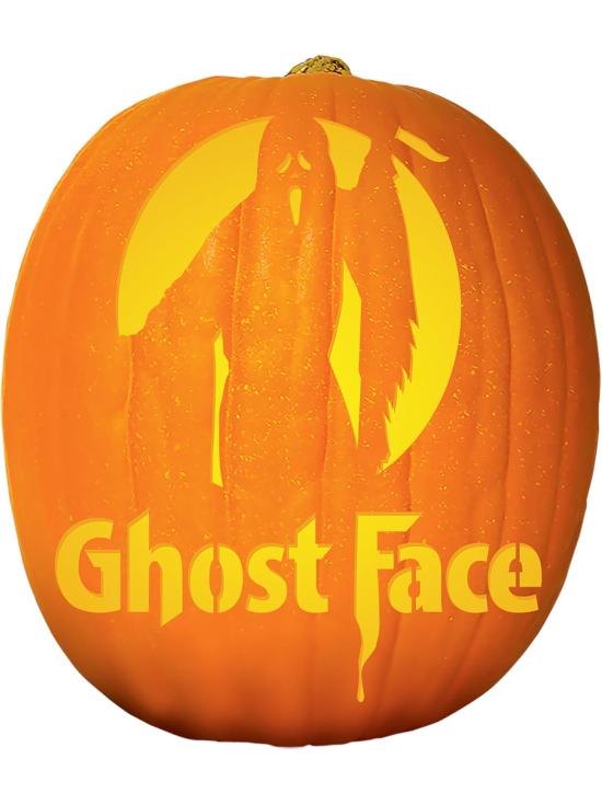 Kit para tallar calabazas Ghost Face Scream con 6 plantillas