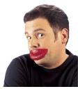 Labios Grotescos de Látex para Disfraces