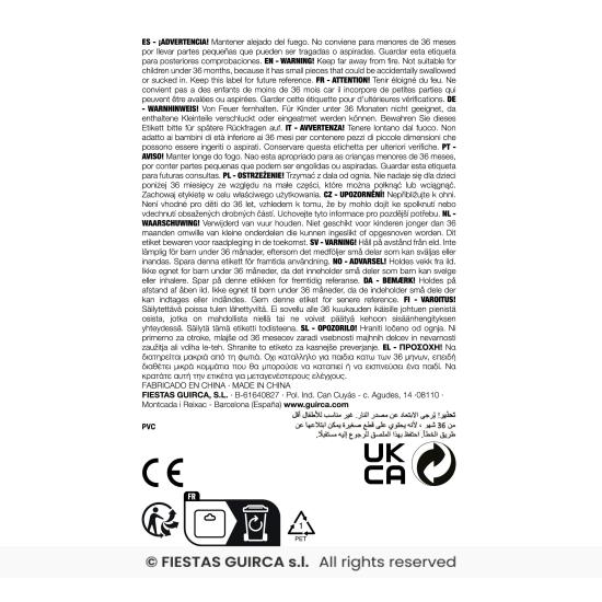 Lanza de caballería 125 cm – desmontable en 3 piezas