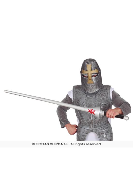Lanza de caballería 125 cm – desmontable en 3 piezas