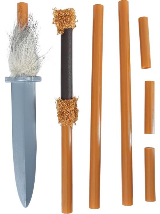 Lanza Indígena de Juguete Desmontable (120 cm) – Accesorio para Disfraces