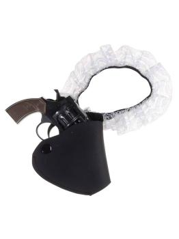 Liga con Pistola y Funda  .