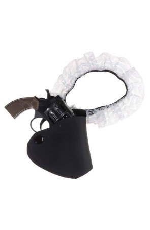 Liga con Pistola y Funda  .