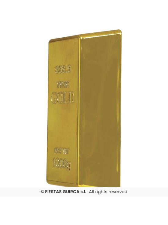Lingote de Oro de Mentira (16x4.5 cm)